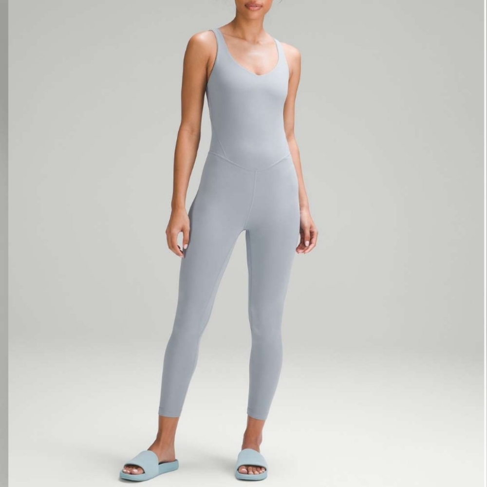 lululemon athletica Light Gray Jumpsuit